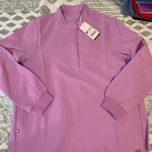 FIGS Long Sleeve Rafaela Top Size Small